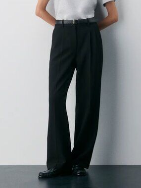 Aritzia Effortless Pant Heather Black Size 2